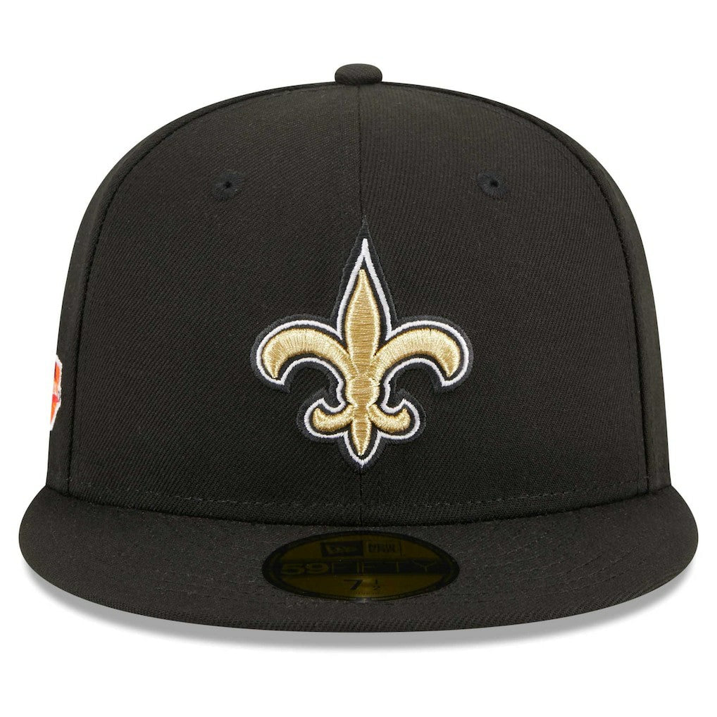 Main Patch 59FIFTY Fitted Hat - New Orleans Saints Hats