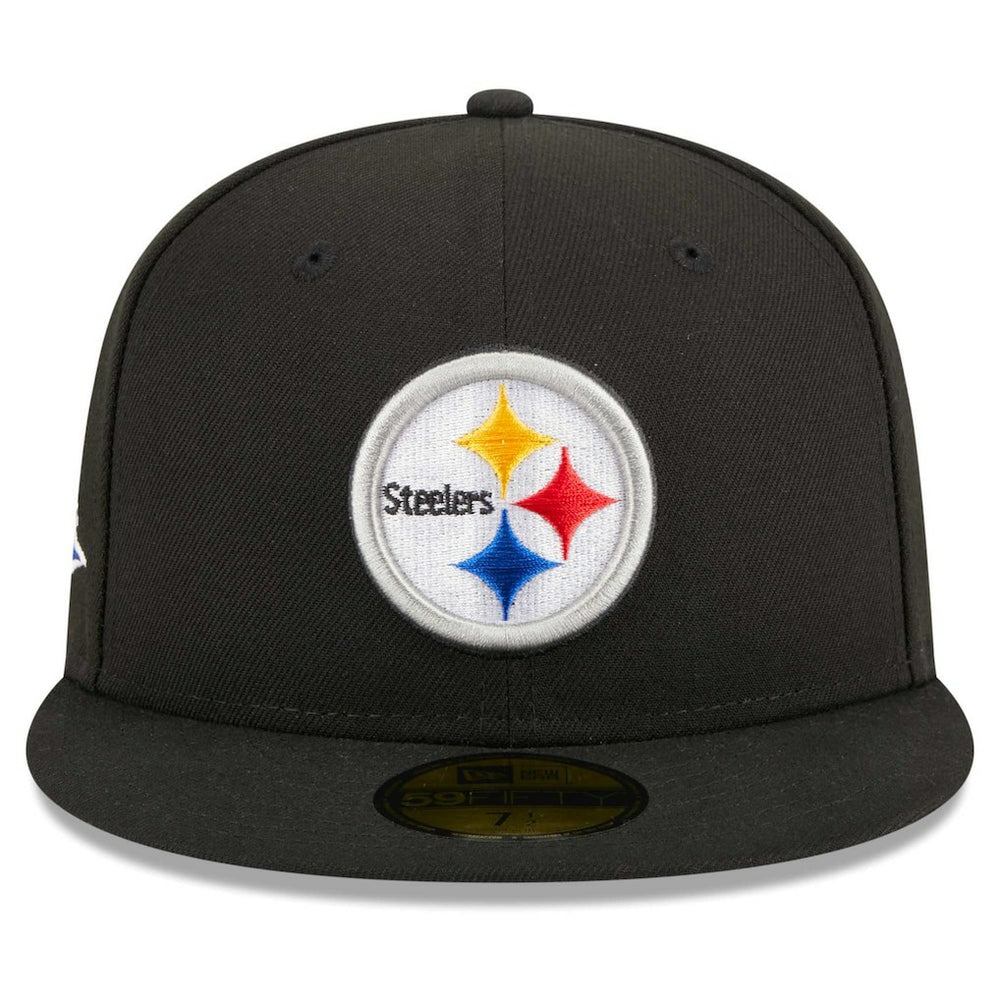 Main Patch 59FIFTY Fitted Hat - Pittsburgh Steelers Hats