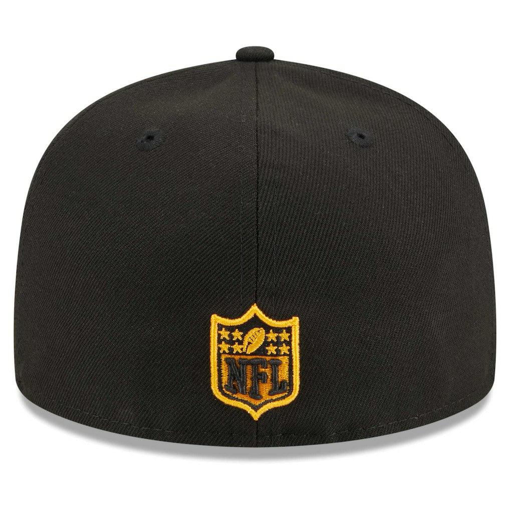 Main Patch 59FIFTY Fitted Hat - Pittsburgh Steelers Hats