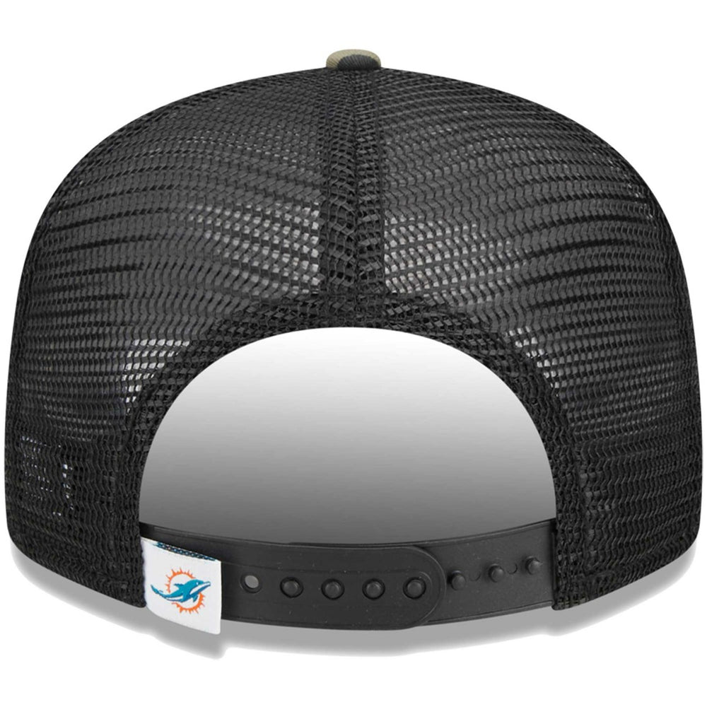 Youth Main Trucker 9FIFTY Snapback Hat - Miami Dolphins Hats