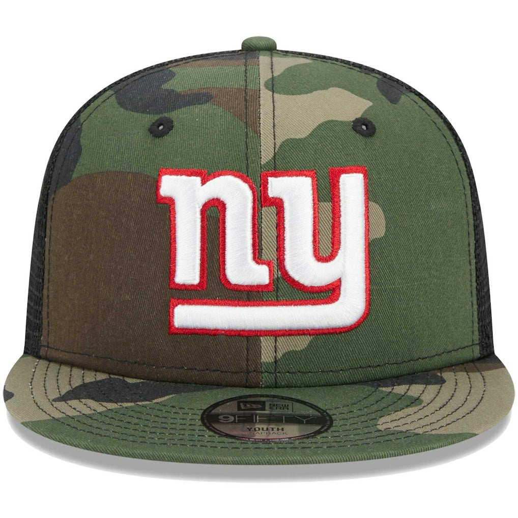 Youth Main Trucker 9FIFTY Snapback Hat - New York Giants Hats