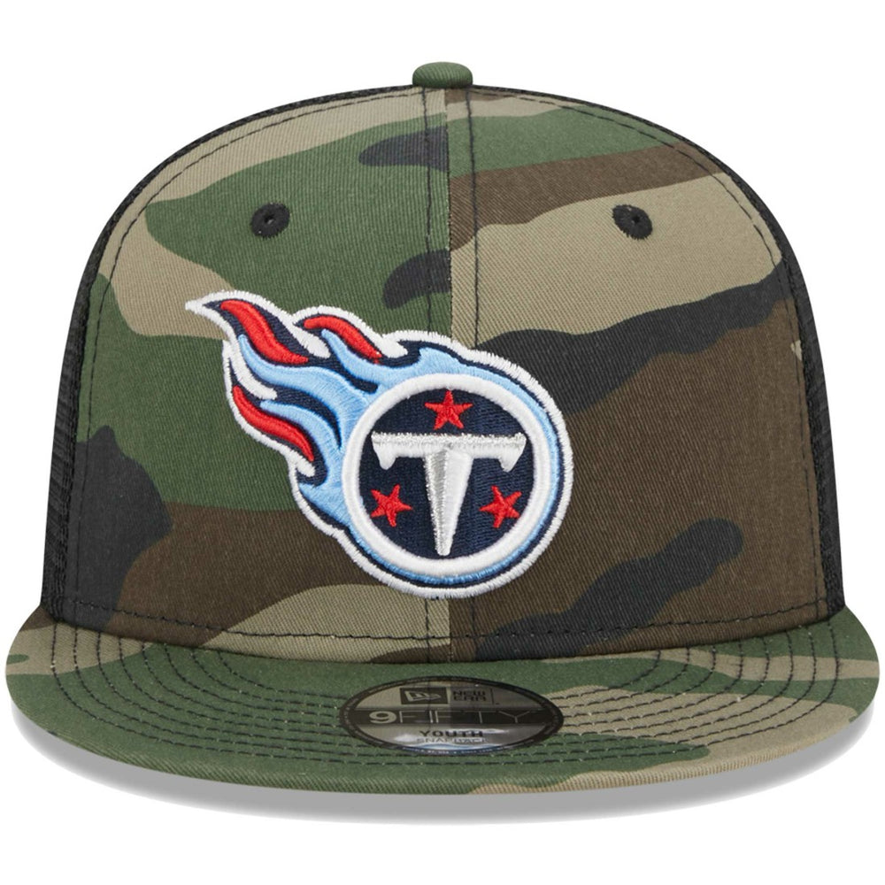 Youth Main Trucker 9FIFTY Snapback Hat - Tennessee Titans Hats