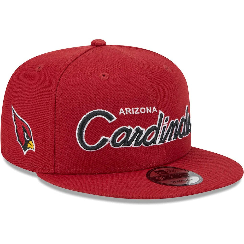Main Script 9FIFTY Snapback Hat - Arizona Cardinals Hats