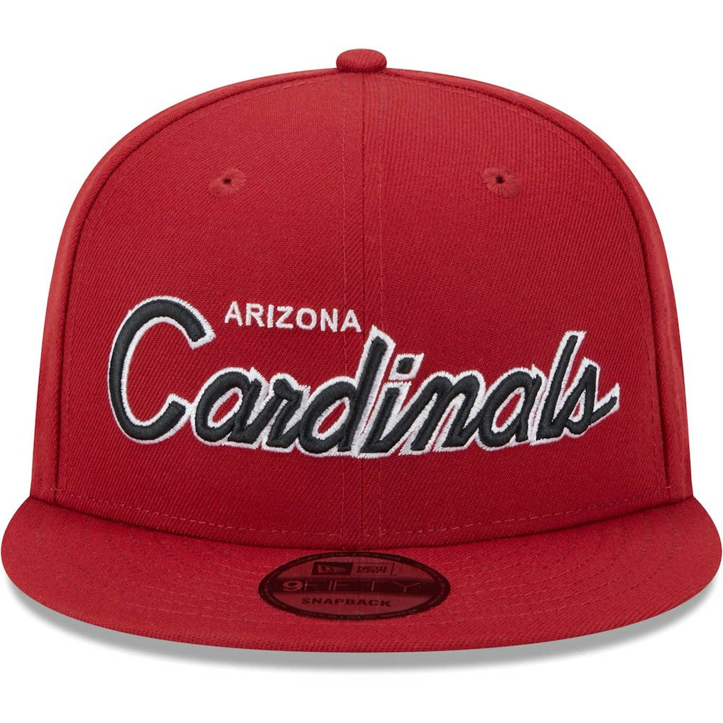 Main Script 9FIFTY Snapback Hat - Arizona Cardinals Hats