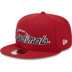 Main Script 9FIFTY Snapback Hat - Arizona Cardinals Hats