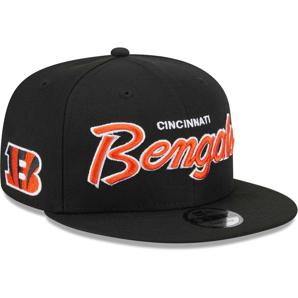 Main Script 9FIFTY Snapback Hat - Cincinnati Bengals Hats