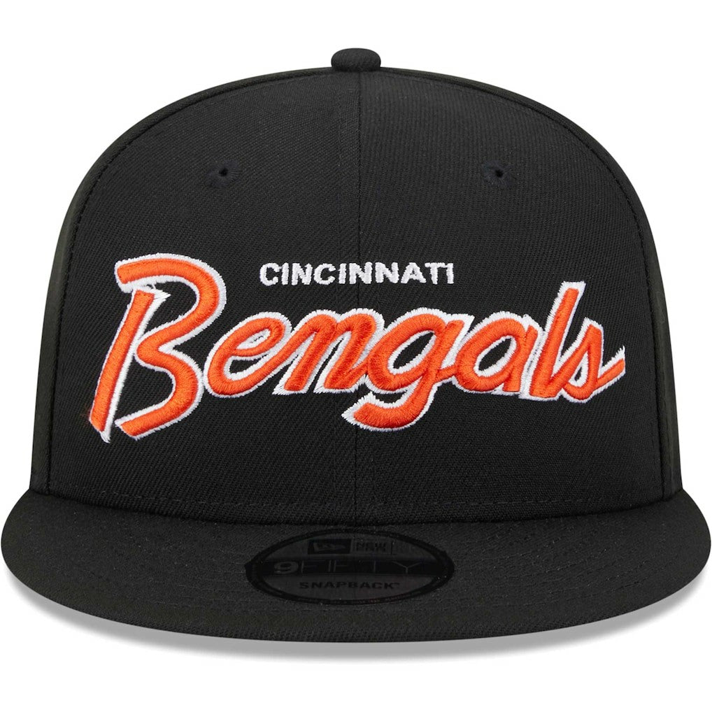 Main Script 9FIFTY Snapback Hat - Cincinnati Bengals Hats