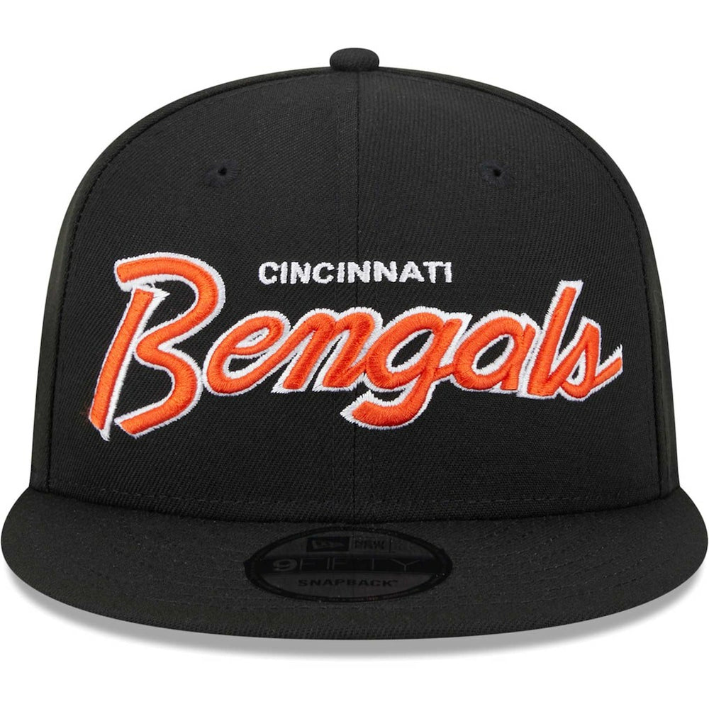 Main Script 9FIFTY Snapback Hat - Cincinnati Bengals Hats
