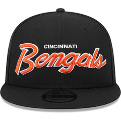 Main Script 9FIFTY Snapback Hat - Cincinnati Bengals Hats