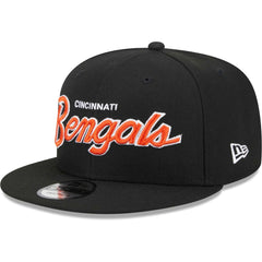 Main Script 9FIFTY Snapback Hat - Cincinnati Bengals Hats
