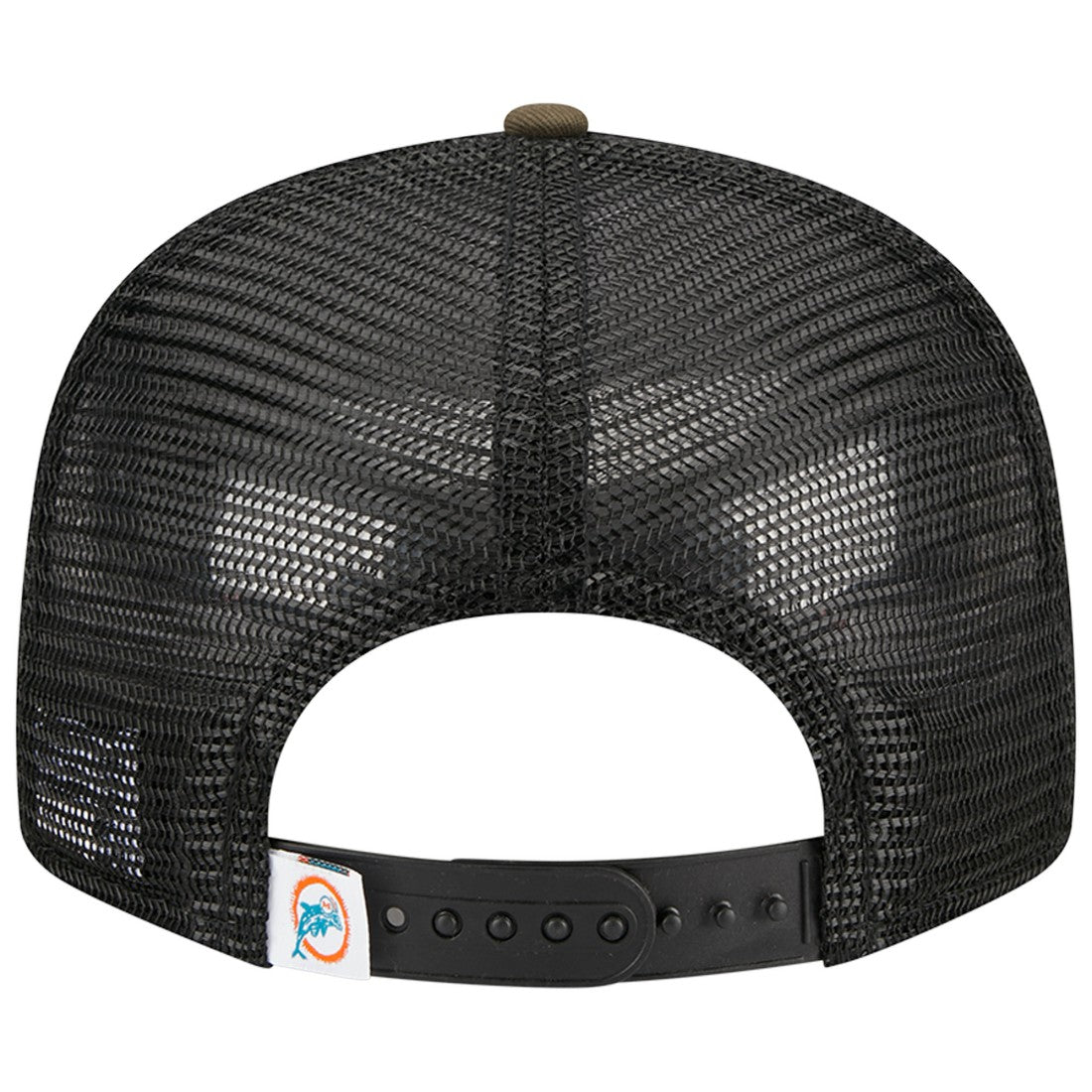 Throwback Main Trucker 9FIFTY Snapback Hat - Miami Dolphins Hats