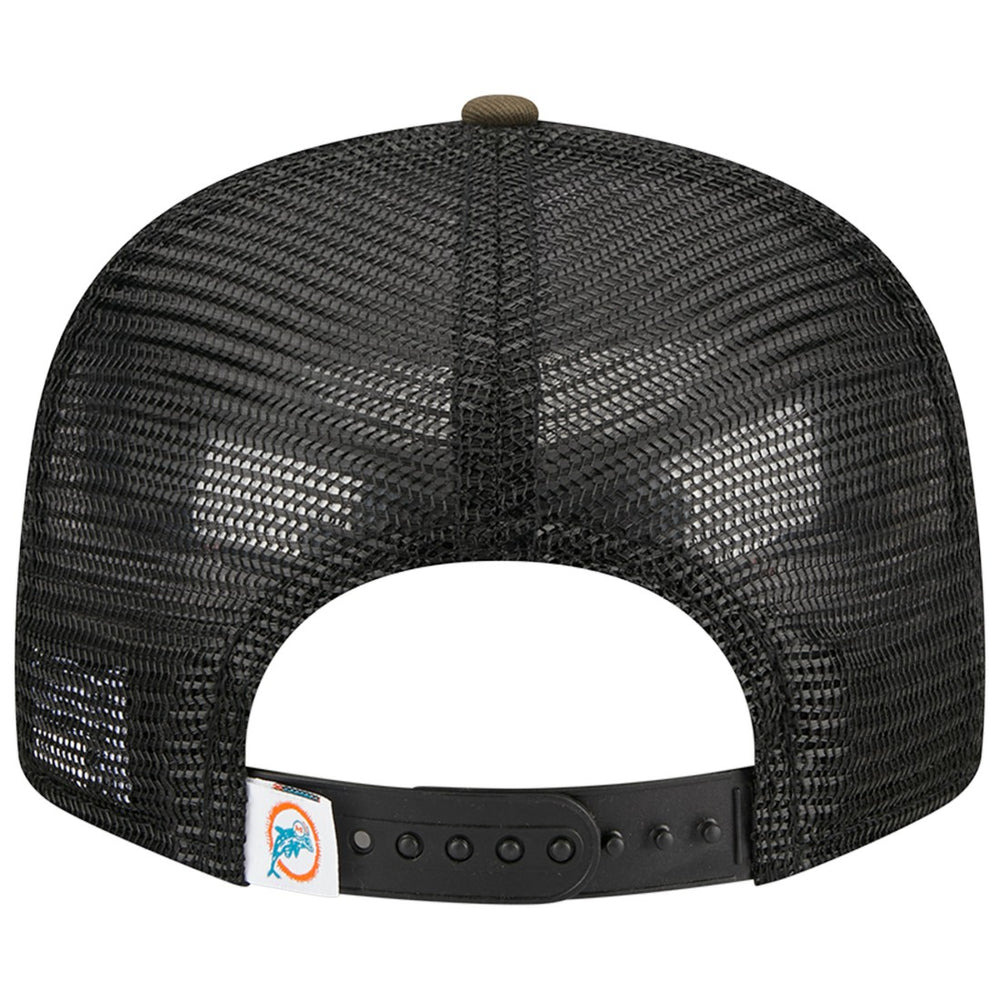 Throwback Main Trucker 9FIFTY Snapback Hat - Miami Dolphins Hats