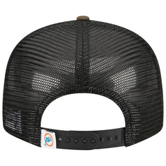 Throwback Main Trucker 9FIFTY Snapback Hat - Miami Dolphins Hats