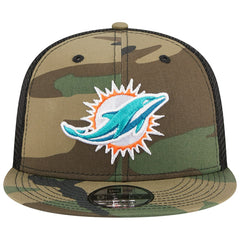 Main Trucker 9FIFTY Snapback Hat - Miami Dolphins Hats