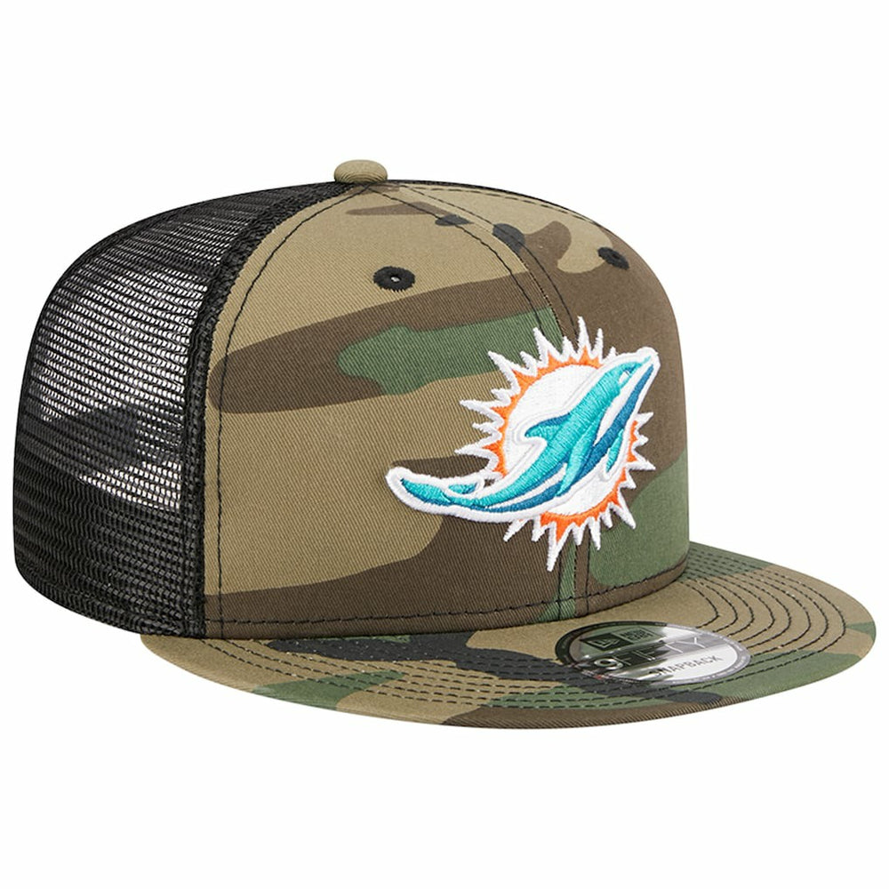 Main Trucker 9FIFTY Snapback Hat - Miami Dolphins Hats