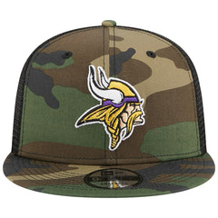 Main Trucker 9FIFTY Snapback Hat - Minnesota Vikings Hats