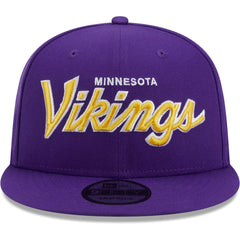 Main Script 9FIFTY Snapback Hat - Minnesota Vikings Hats