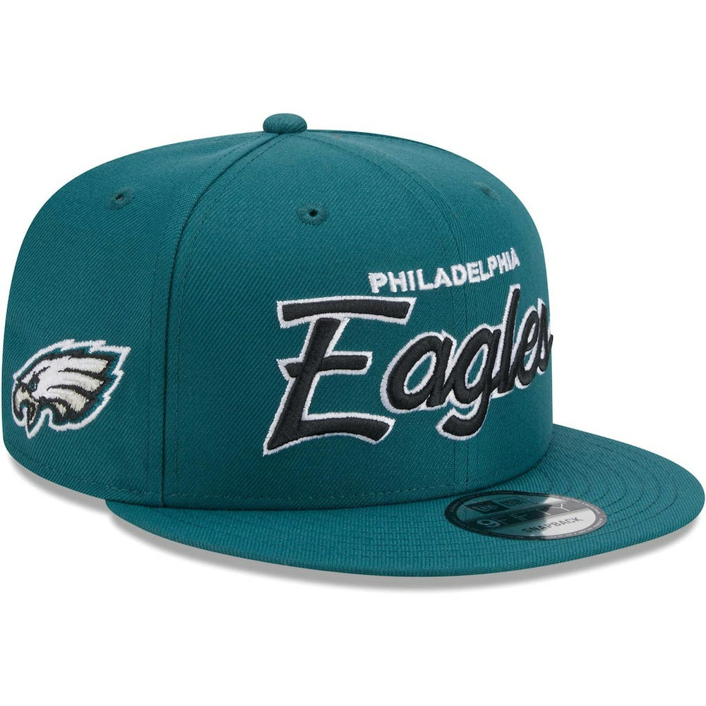 Main Script 9FIFTY Snapback Hat - Philadelphia Eagles Hats