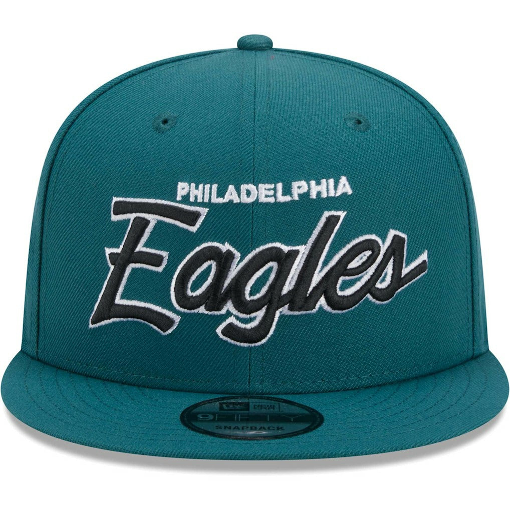 Main Script 9FIFTY Snapback Hat - Philadelphia Eagles Hats