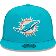 Youth Main Trucker 9FIFTY Snapback Hat - Miami Dolphins Hats