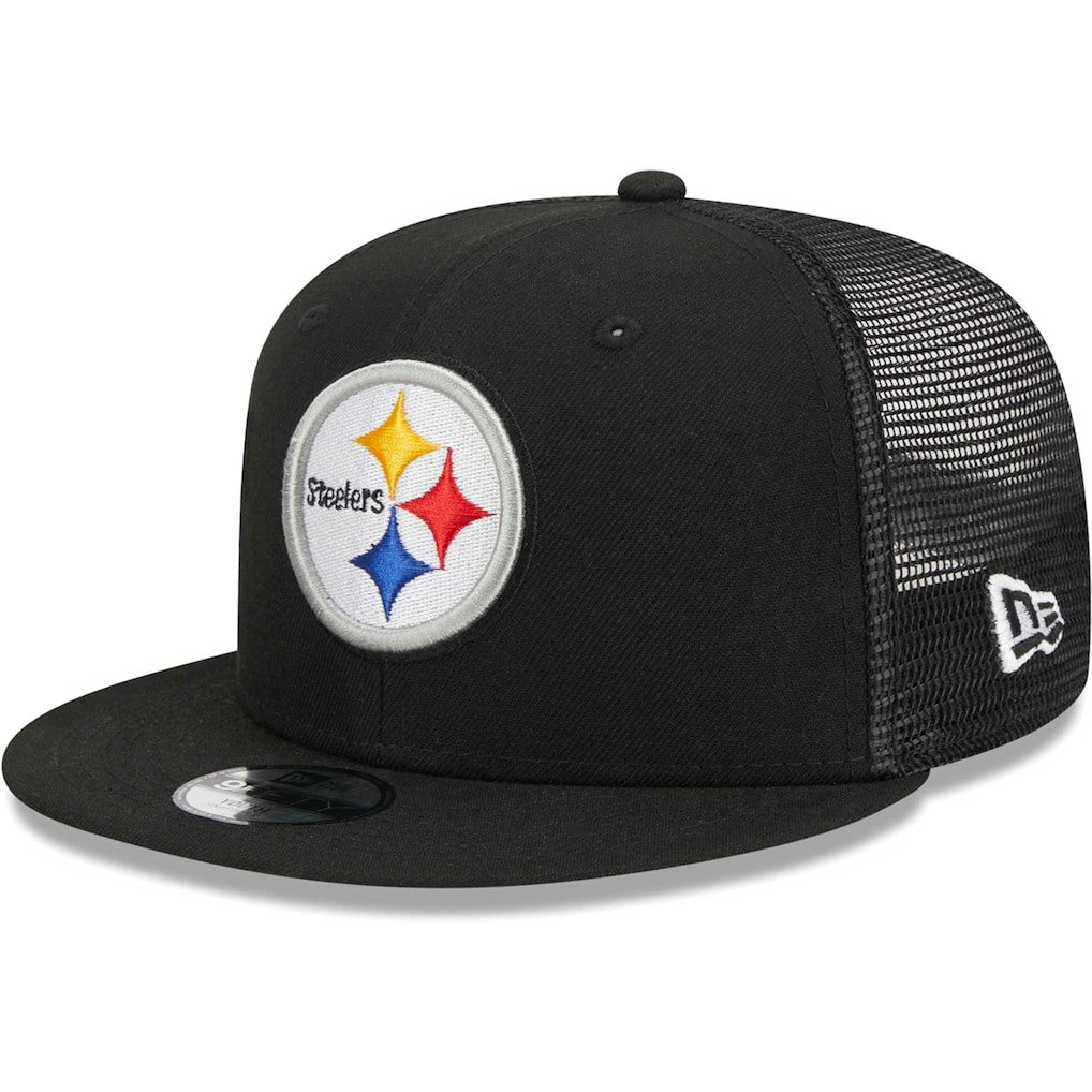 Youth Main Trucker 9FIFTY Snapback Hat - Pittsburgh Steelers Hats