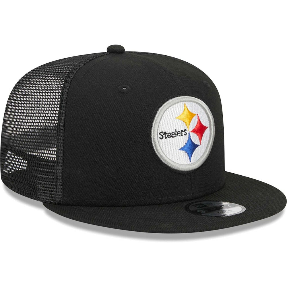 Youth Main Trucker 9FIFTY Snapback Hat - Pittsburgh Steelers Hats