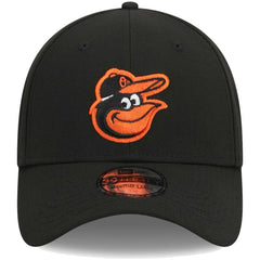 Black Baltimore Orioles New Era Logo 39THIRTY Flex Hat