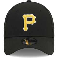 Black Pittsburgh Pirates New Era Logo 39THIRTY Flex Hat