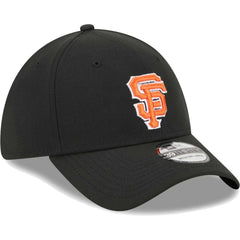 Black San Francisco Giants New Era Logo 39THIRTY Flex Hat
