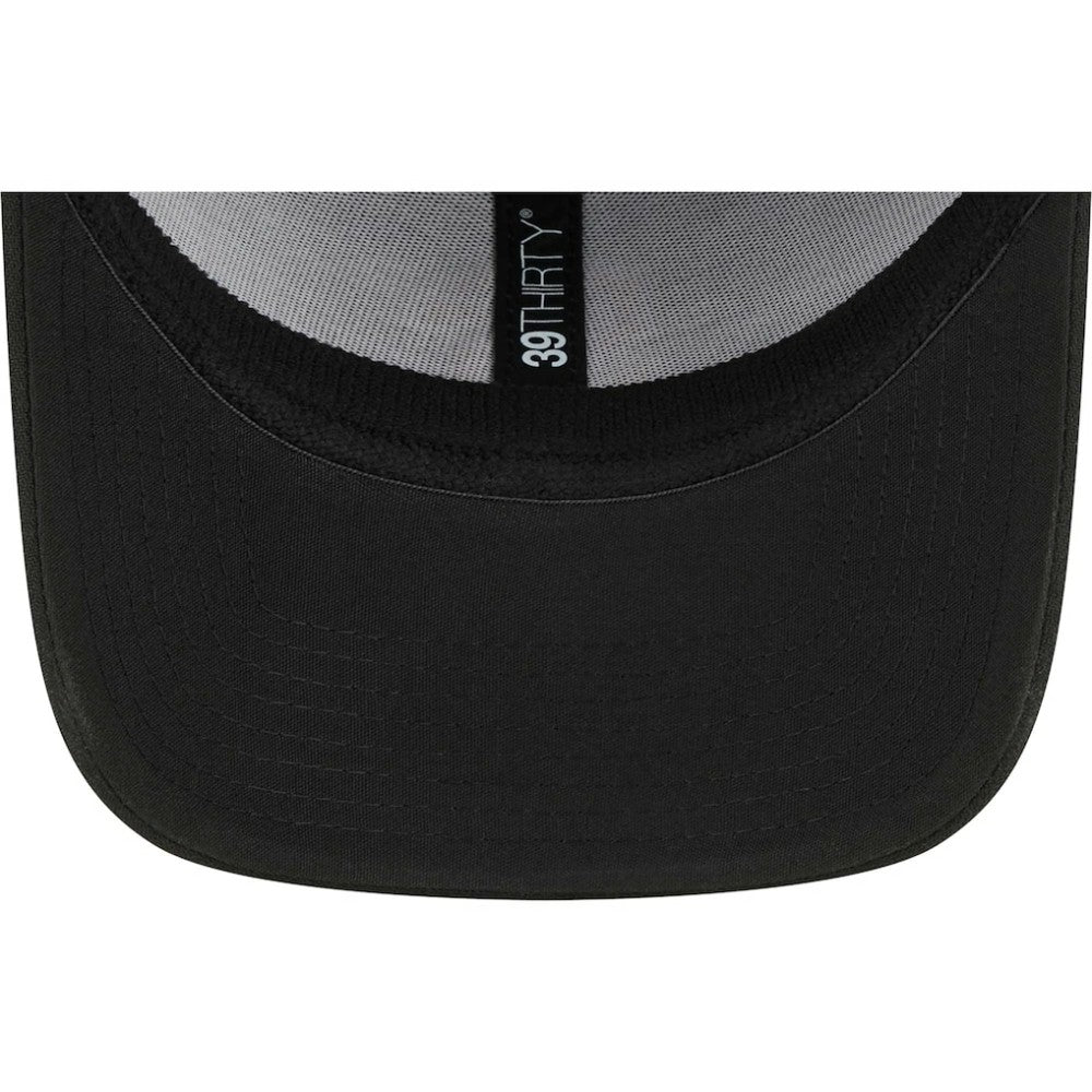 Black San Francisco Giants New Era Logo 39THIRTY Flex Hat