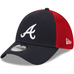 Navy Atlanta Braves New Era Team Neo 39THIRTY Flex Hat