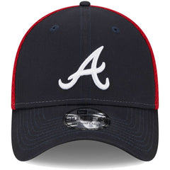 Navy Atlanta Braves New Era Team Neo 39THIRTY Flex Hat