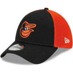 Black Baltimore Orioles New Era Team Neo 39THIRTY Flex Hat