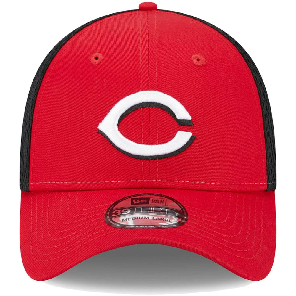 Red Cincinnati Reds New Era Team Neo 39THIRTY Flex Hat