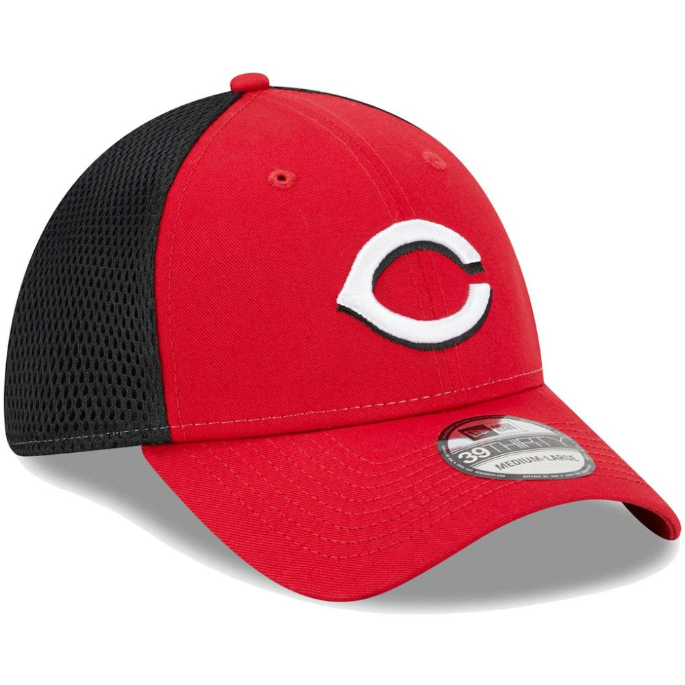 Red Cincinnati Reds New Era Team Neo 39THIRTY Flex Hat