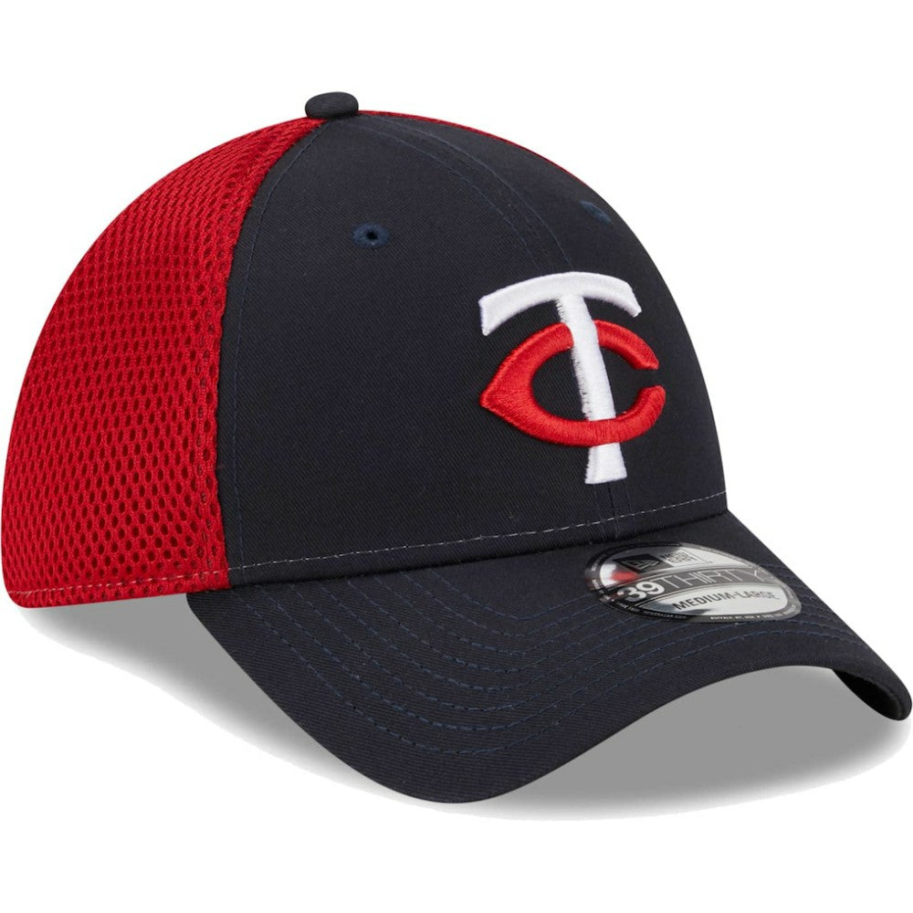 Navy Minnesota Twins New Era Team Neo 39THIRTY Flex Hat
