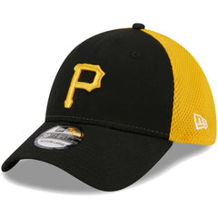 Black Pittsburgh Pirates New Era Team Neo 39THIRTY Flex Hat