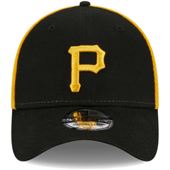 Black Pittsburgh Pirates New Era Team Neo 39THIRTY Flex Hat