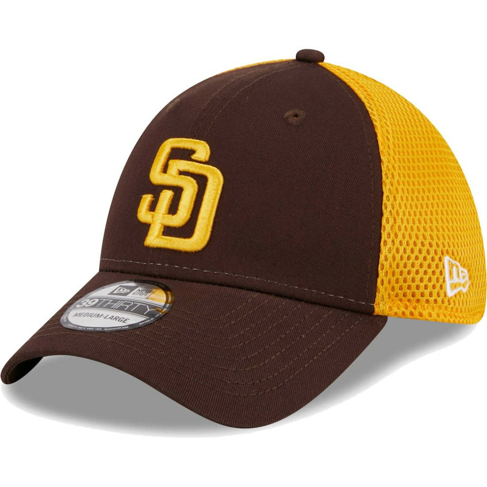 Brown San Diego Padres New Era Team Neo 39THIRTY Flex Hat