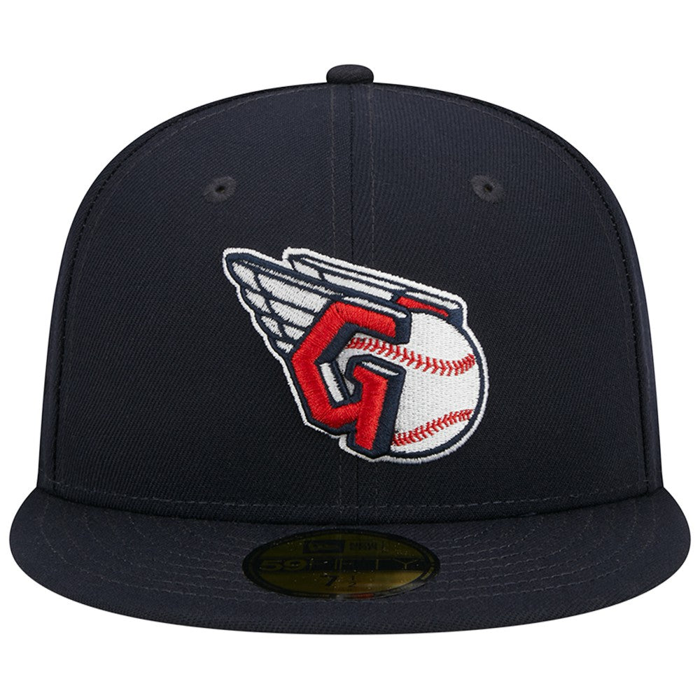 Navy Cleveland Guardians New Era Primary Logo 2019 MLB All-Star Game Team Color 59FIFTY Fitted Hat