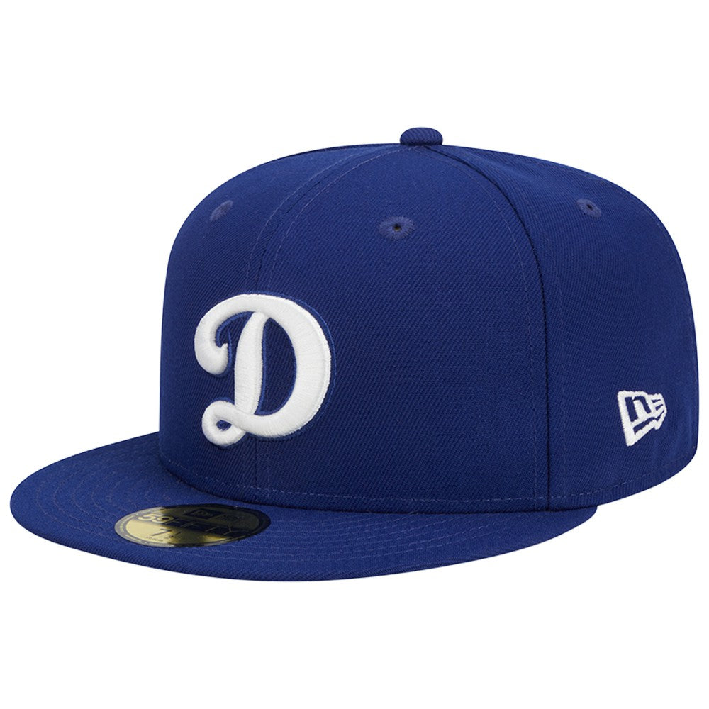 Royal Los Angeles Dodgers New Era Alternate Logo 2020 World Series Team Color 59FIFTY Fitted Hat