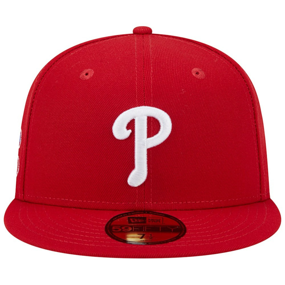 Red Philadelphia Phillies New Era  1980 World Series Team Color 59FIFTY Fitted Hat