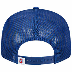 Royal Atlanta Braves New Era Cooperstown Collection Team Color Trucker 9FIFTY Snapback Hat