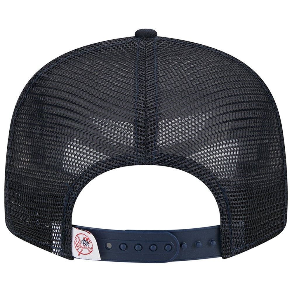 Navy New York Yankees New Era Team Color Trucker 9FIFTY Snapback Hat