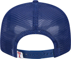 Royal Texas Rangers New Era Team Color Trucker 9FIFTY Snapback Hat