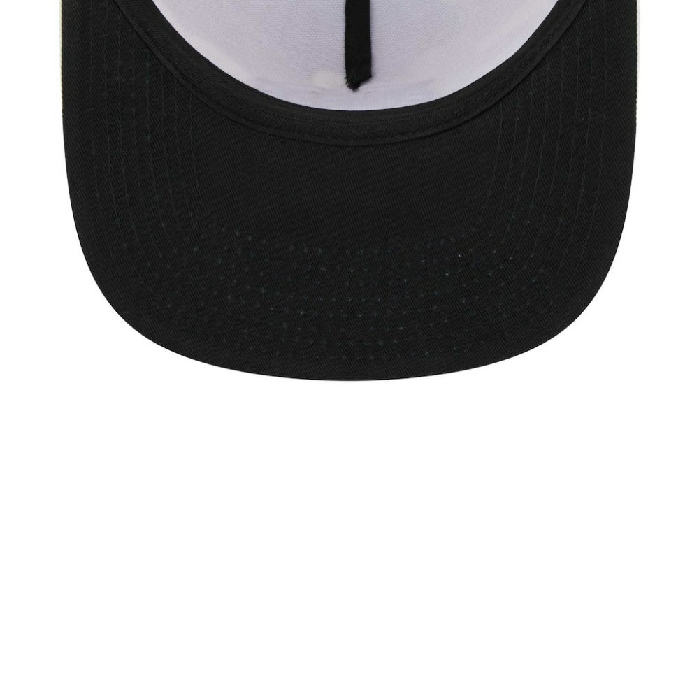 White San Francisco Giants New Era Chrome Camo A-Frame 9FIFTY Trucker Snapback Hat