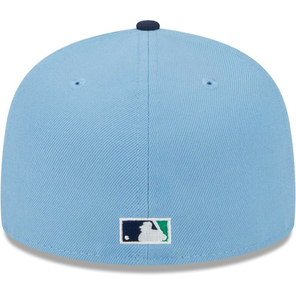 Light Blue/Navy Chicago White Sox New Era Green Undervisor 59FIFTY Fitted Hat