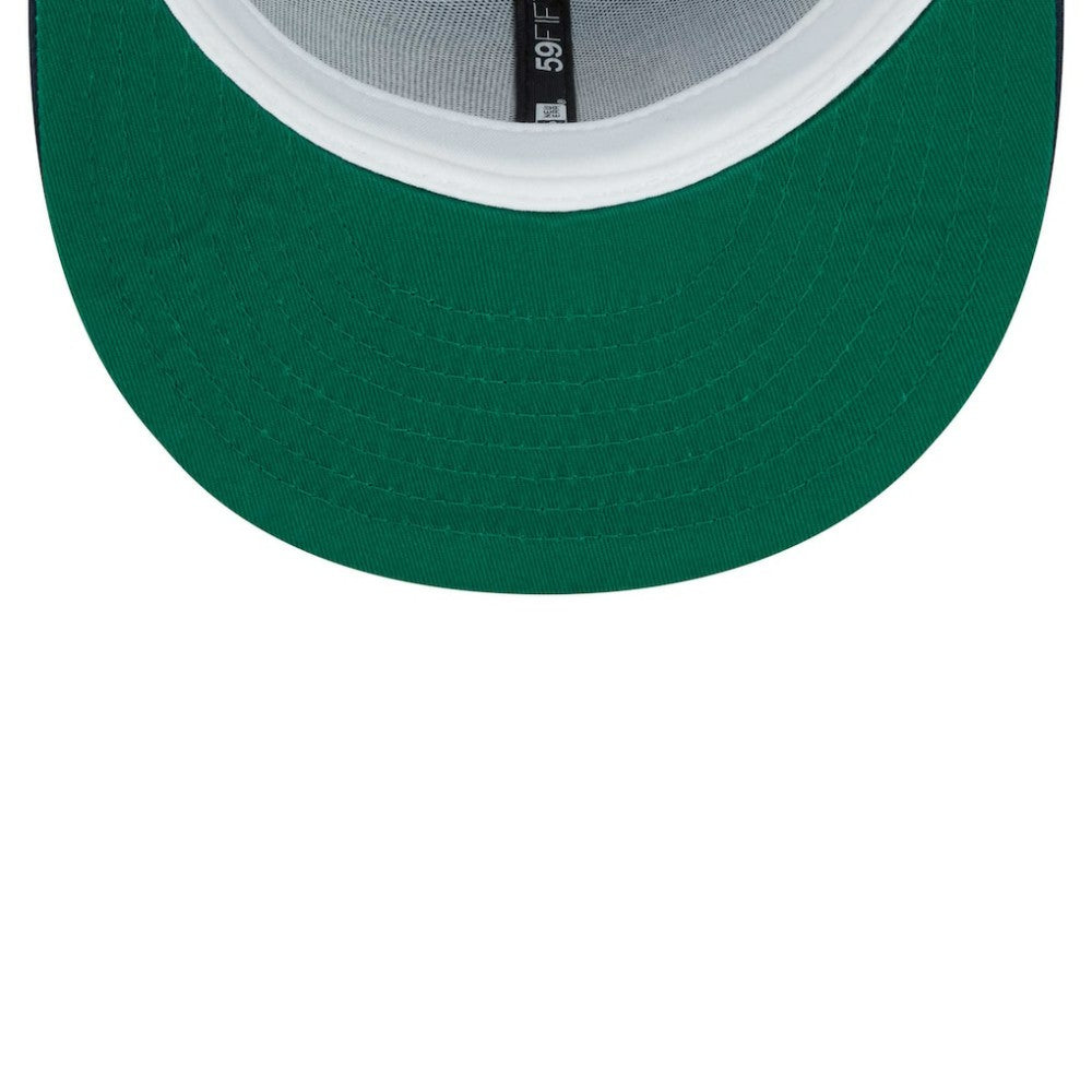 Light Blue/Navy Chicago White Sox New Era Green Undervisor 59FIFTY Fitted Hat