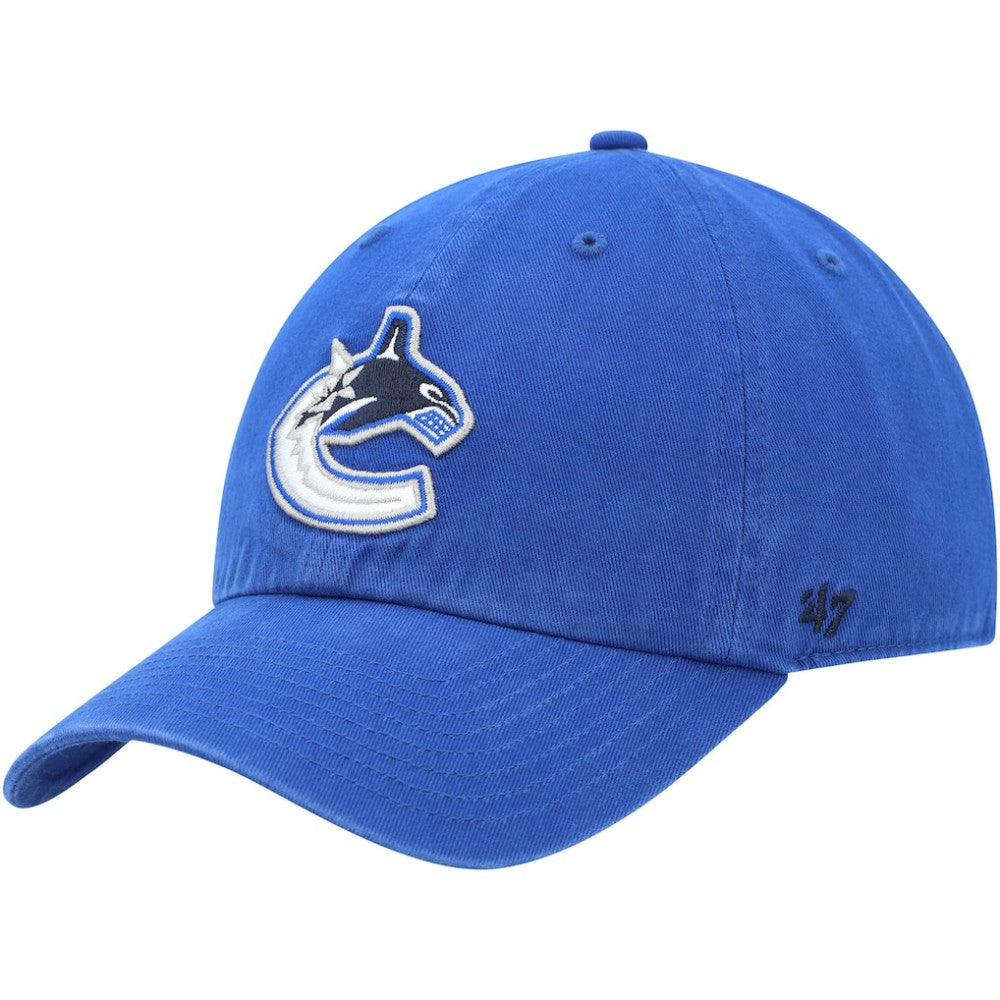 NHL Vancouver Canucks '47 Team Clean Up Adjustable Hat