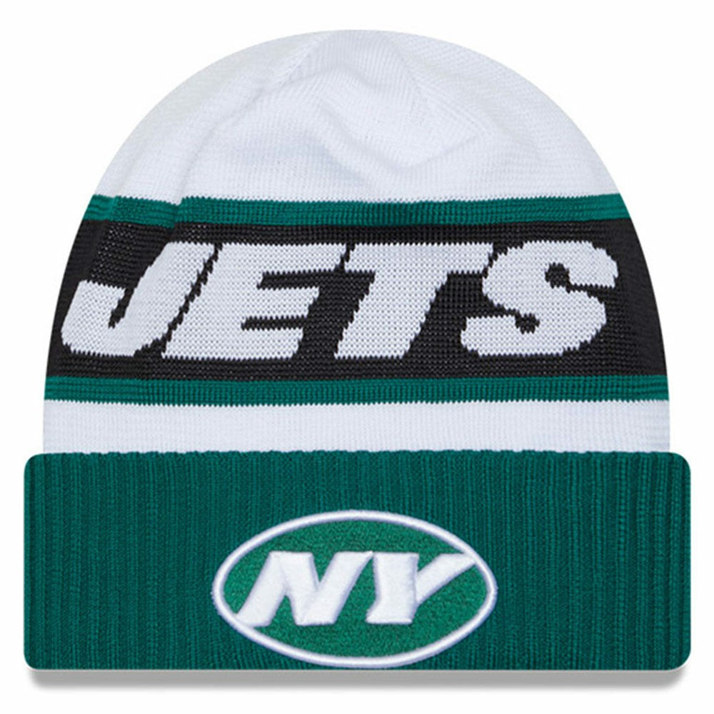 2023 Sideline Tech Cuffed Knit Hat - New York Jets Hats